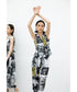 Abstract Art Tapered Pants